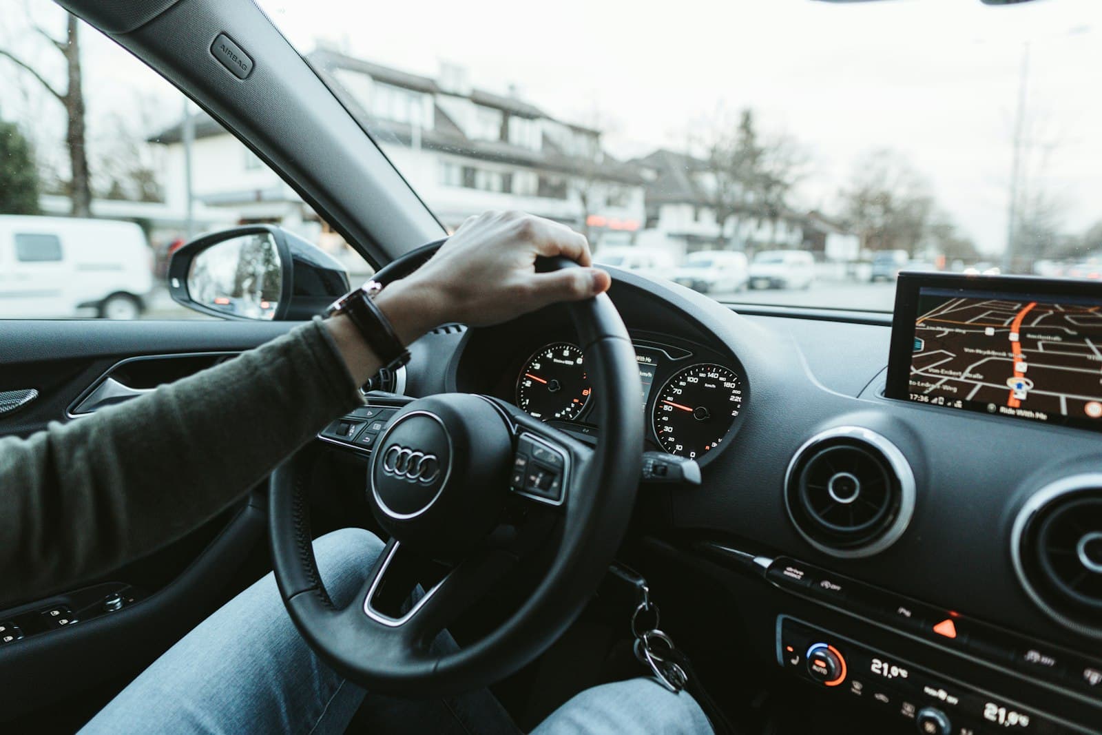 Leçon de conduite de jour